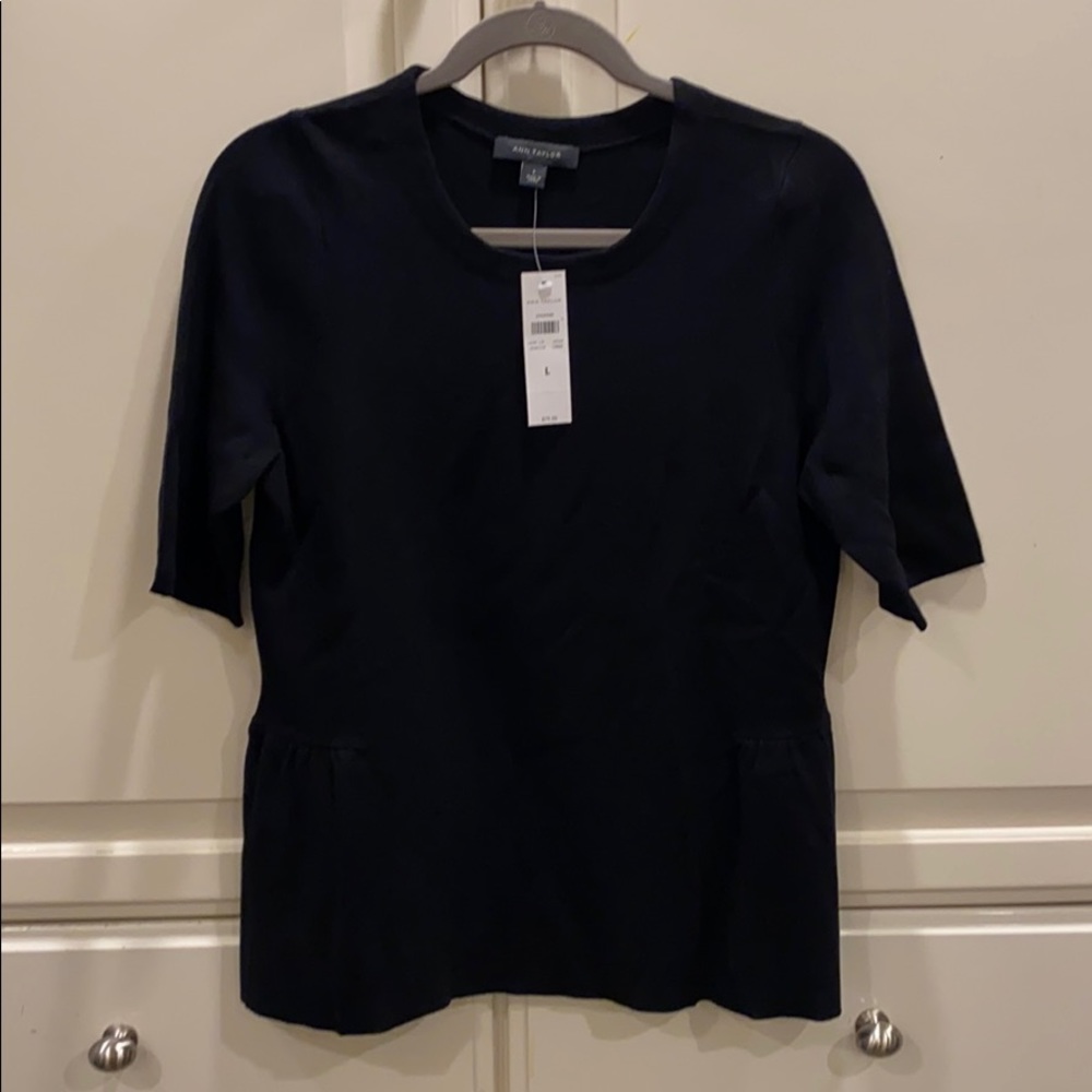 Ann Taylor - New - Ruffled Bottom Sweater